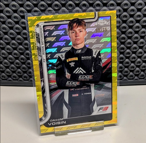 Callum voisin yellow - yellow, topps