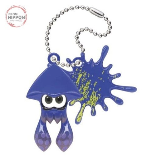 Splatoon squid blue mascot - squid,