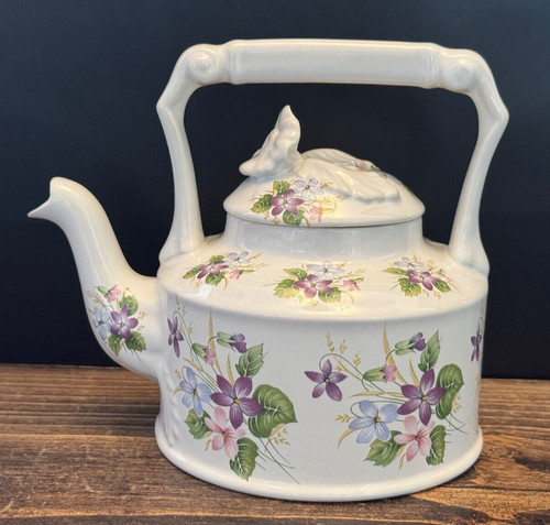 Vintage auther wood ceramic - auther,