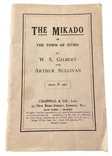 1950 Gilbert & Sullivan Play