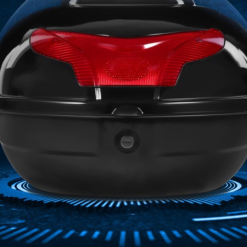 Motorcycle rear luggage trunk - motorcycle,