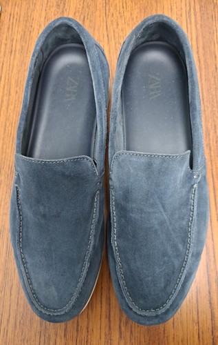 Zara men suede loafers - zara, men’s
