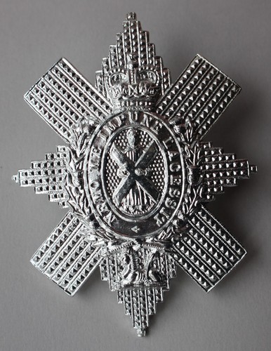 British army black watch - black,