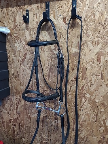 English leather bridle bit - bridle,bit, &
