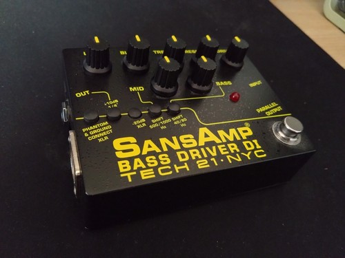 Sansamp bass driver tech21 - sansamp, di