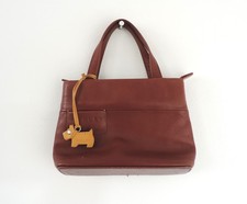 Radley Brown Leather Mini Handbag- Thames Hospice