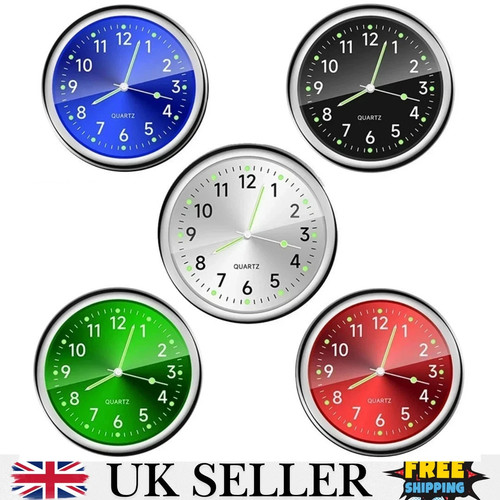 Mini car dashboard clock - 1×,