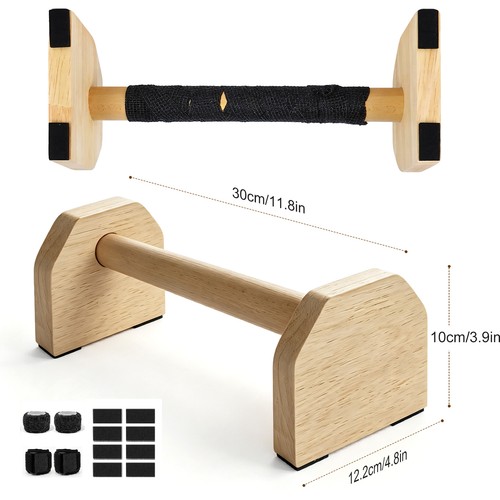 Wooden parallettes bars - parallettes,