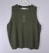 M&S Khaki Knitted Sleeveless