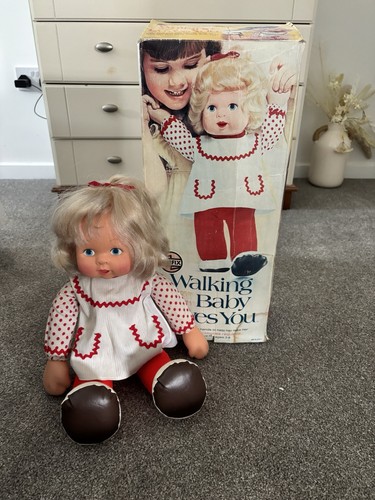 Vintage walking baby loves - baby, you