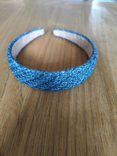 Anthropologie Hair Band Alice Band Blue Never Worn