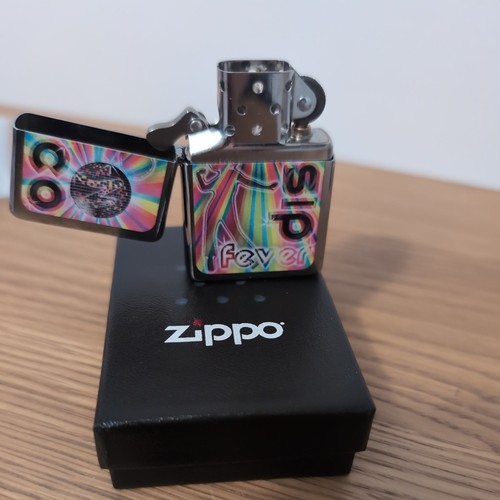 Disco fever zippo - fever, chrome