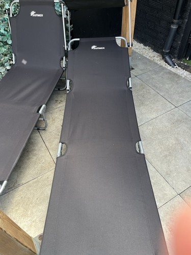 Summer sun loungers one with - sun,