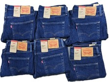 Levis 512 Mens Slim Taper Fit Stretch Stonewash Blue Denim Jeans All Sizes