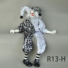 Hand painted porcelain clown - hand,
