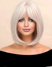 12 inches Sandy blonde wig -