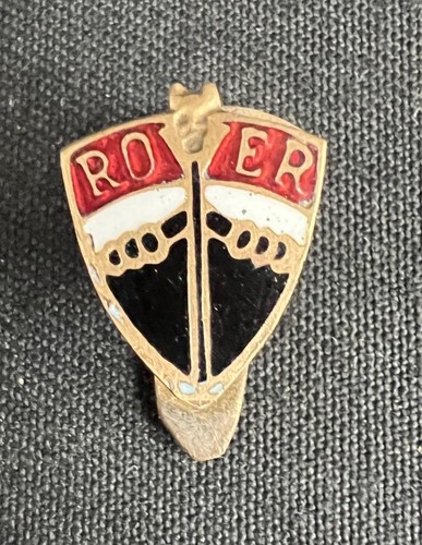 Rover vintage enamel porcelain - enamel,