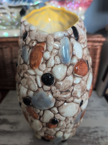Sylvac pebble vase 3358 retro - sylvac,