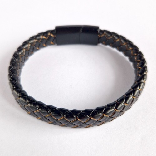 Mens leather bracelet - mens,
