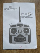 Spektrum DX5E Instruction Manual