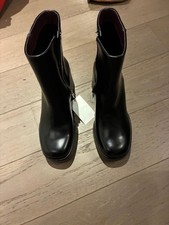 Black platform ankle - platform,