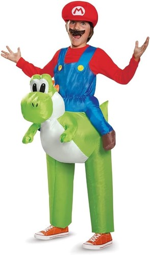Inflatable mario riding yoshi - inflatable,