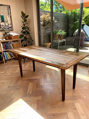 Rectangular wooden dining - rectangular,