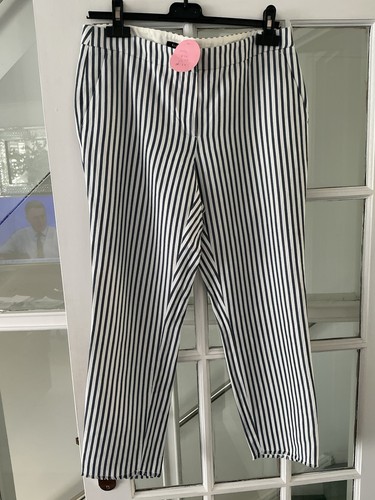 Luisa cerano striped trousers - luisa,