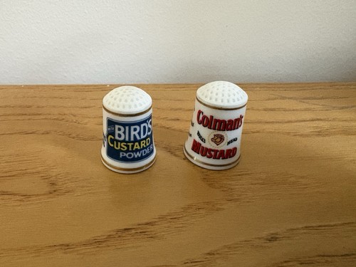 Vintage thimbles advertising - vintage,