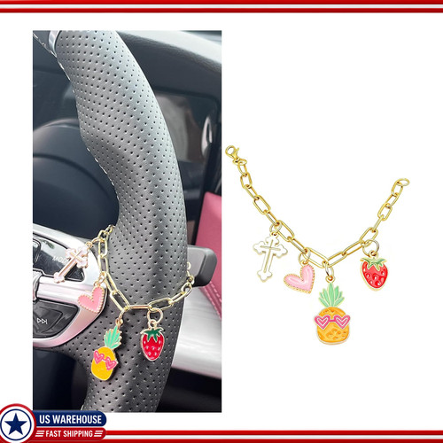 Pineapple cross steering wheel - pineapple,
