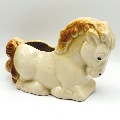 Vintage 1950s ceramic - 1950s, horse