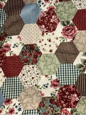 Vtg Cheater Quilt Civil War