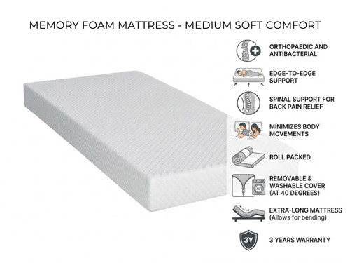 Memory foam mattress 200 - memory,