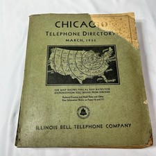 Vintage 1935 Chicago Illinois