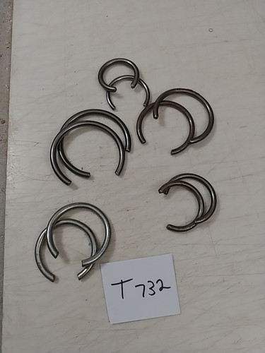 Assorted mainspring clamps - assorted,