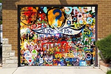 3D Colorful Graffiti N371