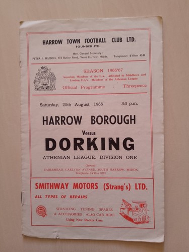 Harrow borough dorking - v,