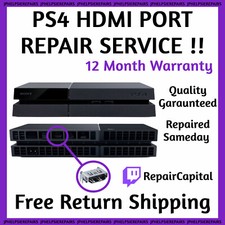 PS4 HDMI Port Connector Repair Replacement Service -Quality Guaranteed