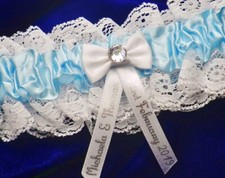 Personalised Garter Wedding