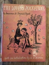 The Lovers Pocketbook By Raymond Peynet - 1954 Old Shabby Chic Cover Vintage