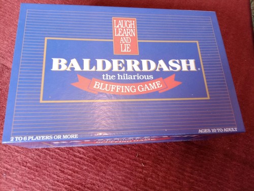 Balderdash board game vintage - balderdash,
