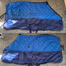 6'9 Masta Mediumweight Stable Rug in Blue and Navy