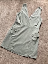 Ladies Fine Cord V Neck Dress