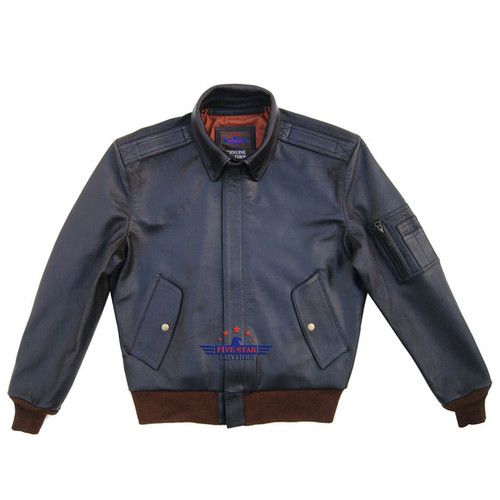 Men real leather jacket - leather,
