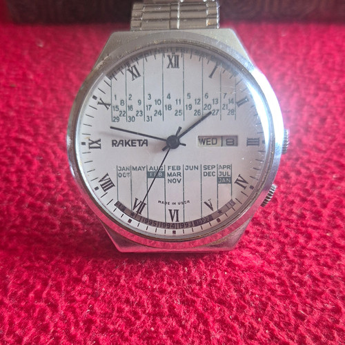 Raketa perpetual calendar - raketa,