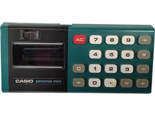 Casio Personal Mini Calculator CM-607 Vintage Battery Operated