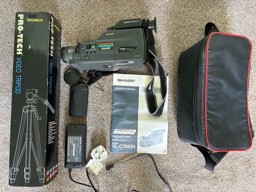 Sharp pal vhs camcorder - sharp,