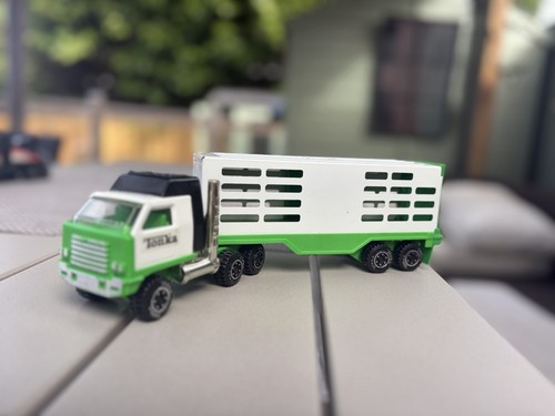 Tonka livestock lorry truck - tonka,