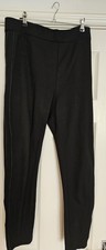 TU Women's Black Stretch Slim Trousers Size 18
