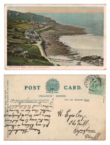 Vintage postcard whitsand - postcard,